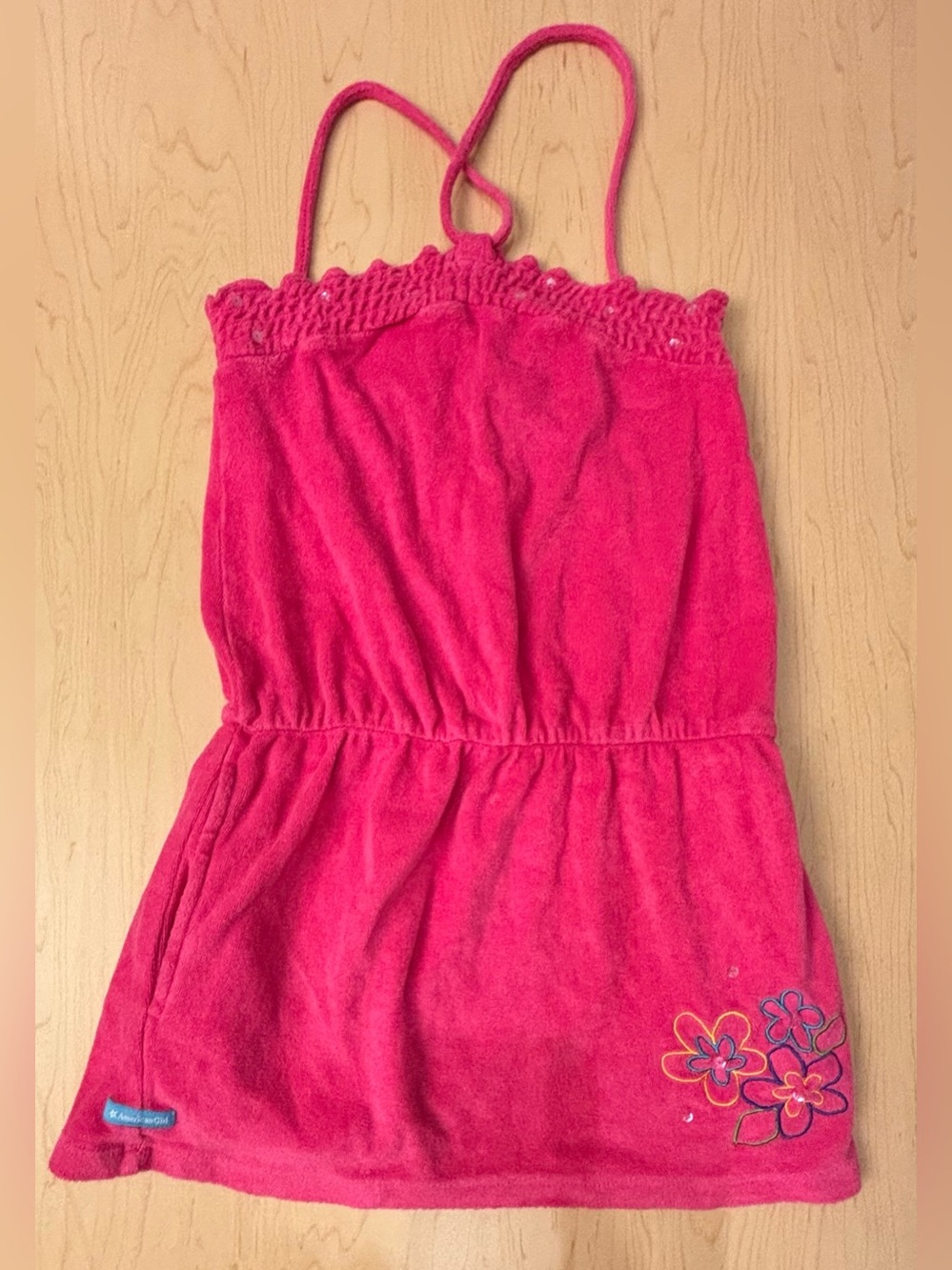 American Girl Children’s Hot Pink Swimsuit Cover-Up